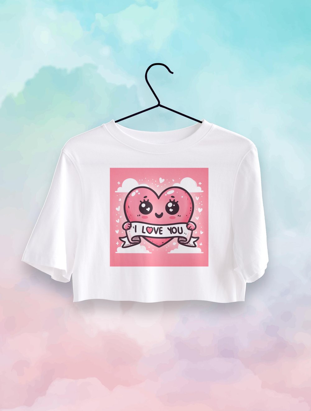 Darla Shop I Love You Crop Top Oversize 3701913