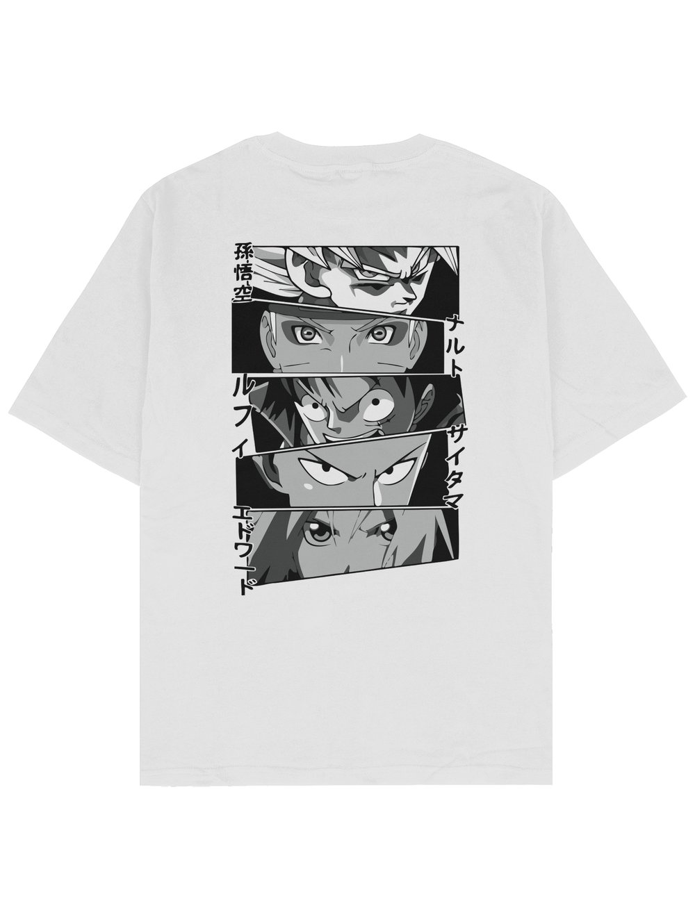 SOF Anime Baskılı Oversize TShirt