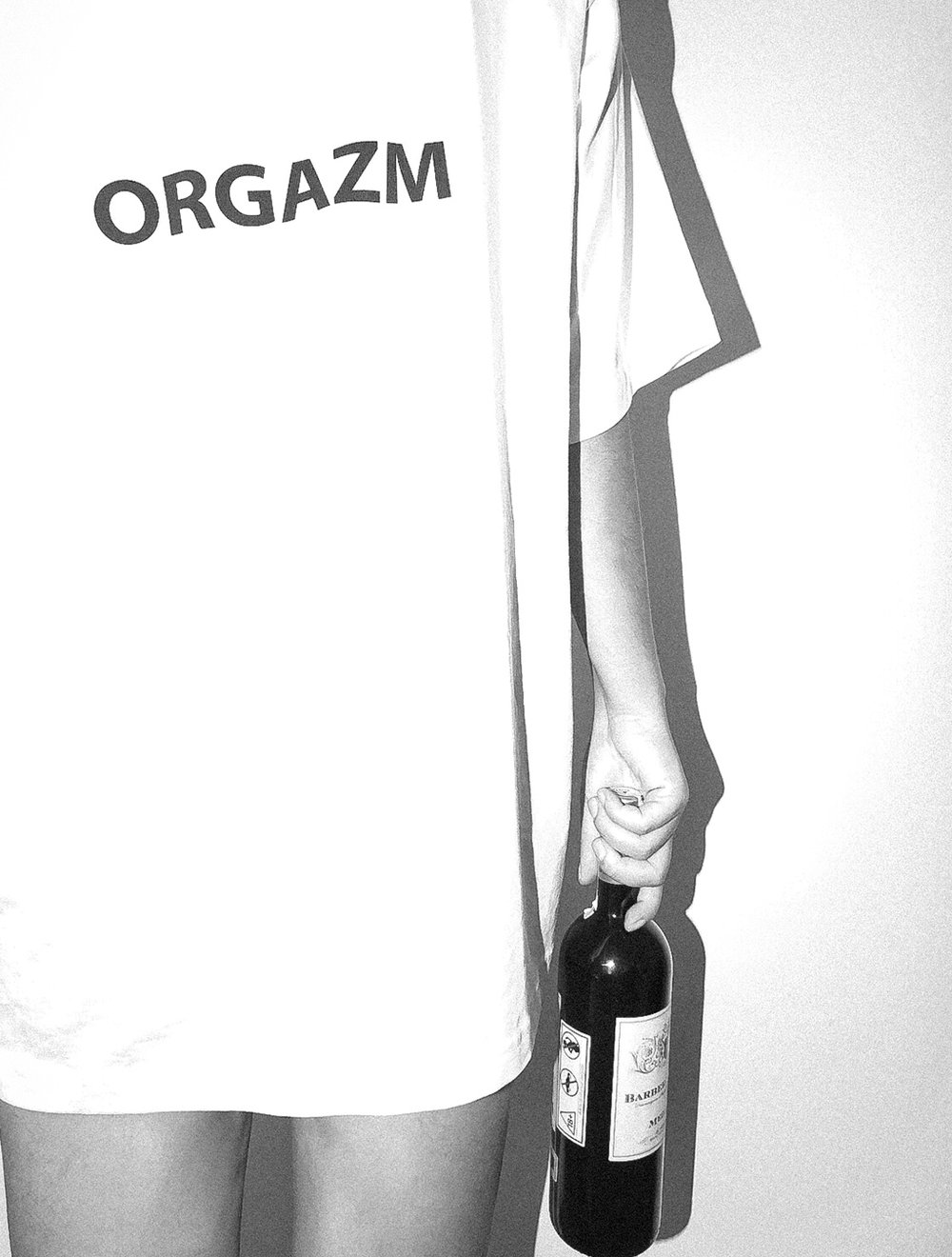 Orgazm Merch Oversize TShirt Ön Baskılı I