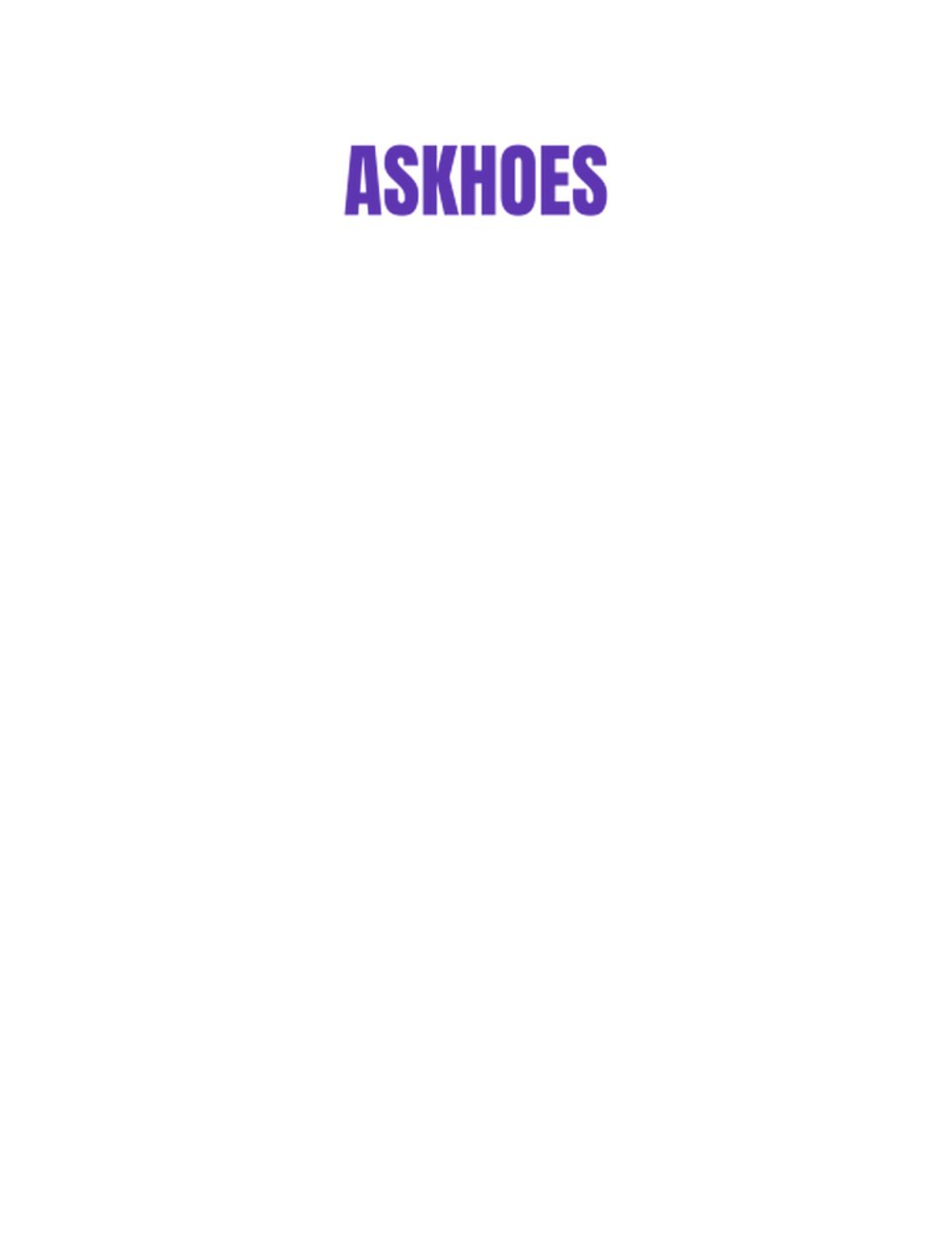 ASKHOES Podcast Crop Top 9951531