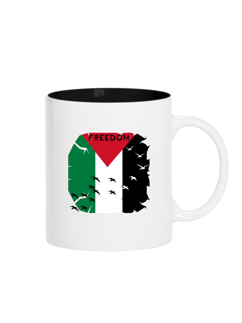 Freedom Siyah Kupa
