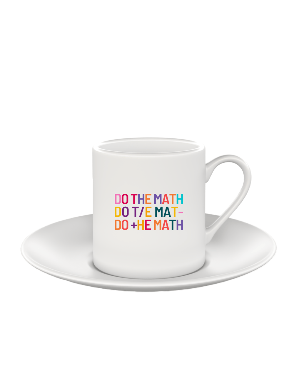 Matematik yap Türk Kahvesi Fincanı