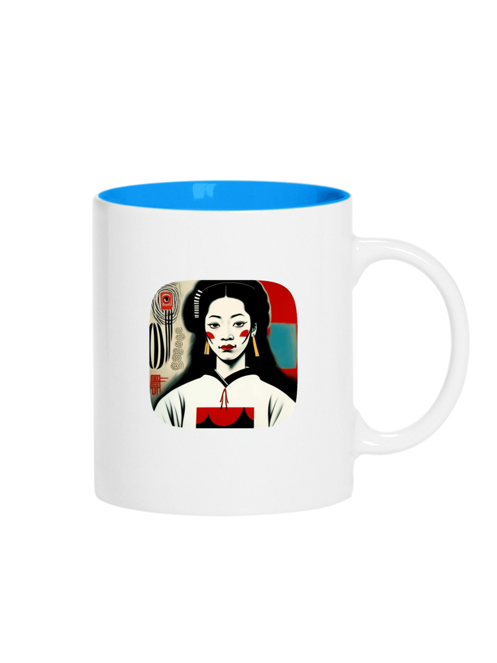 Darla Shop Japon Kadın Mavi Kupa 7361520
