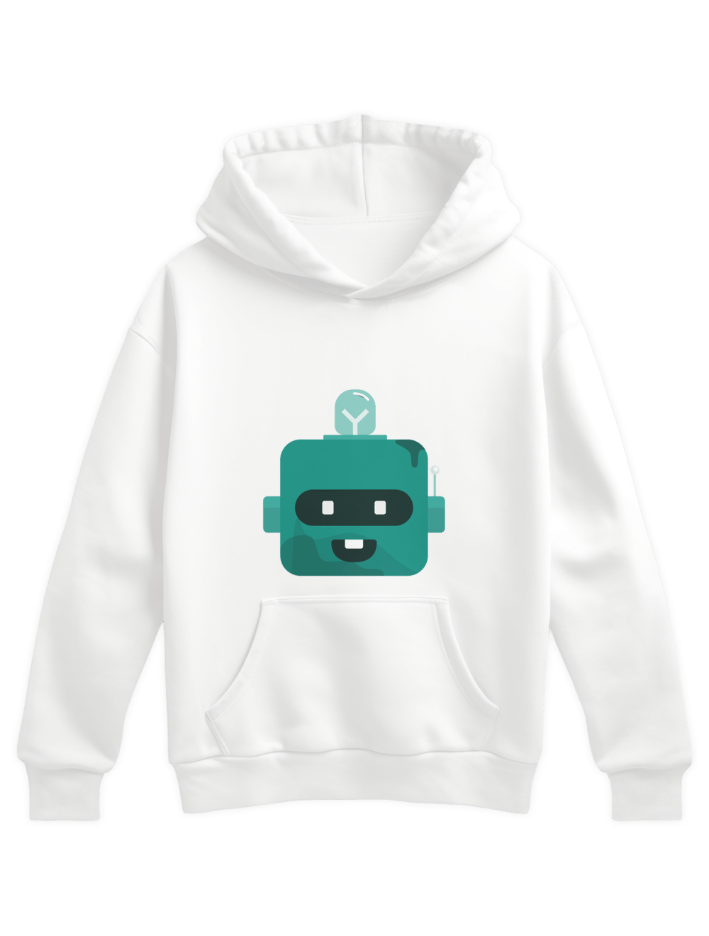 Serinletici Regular Hoodie Robot 1