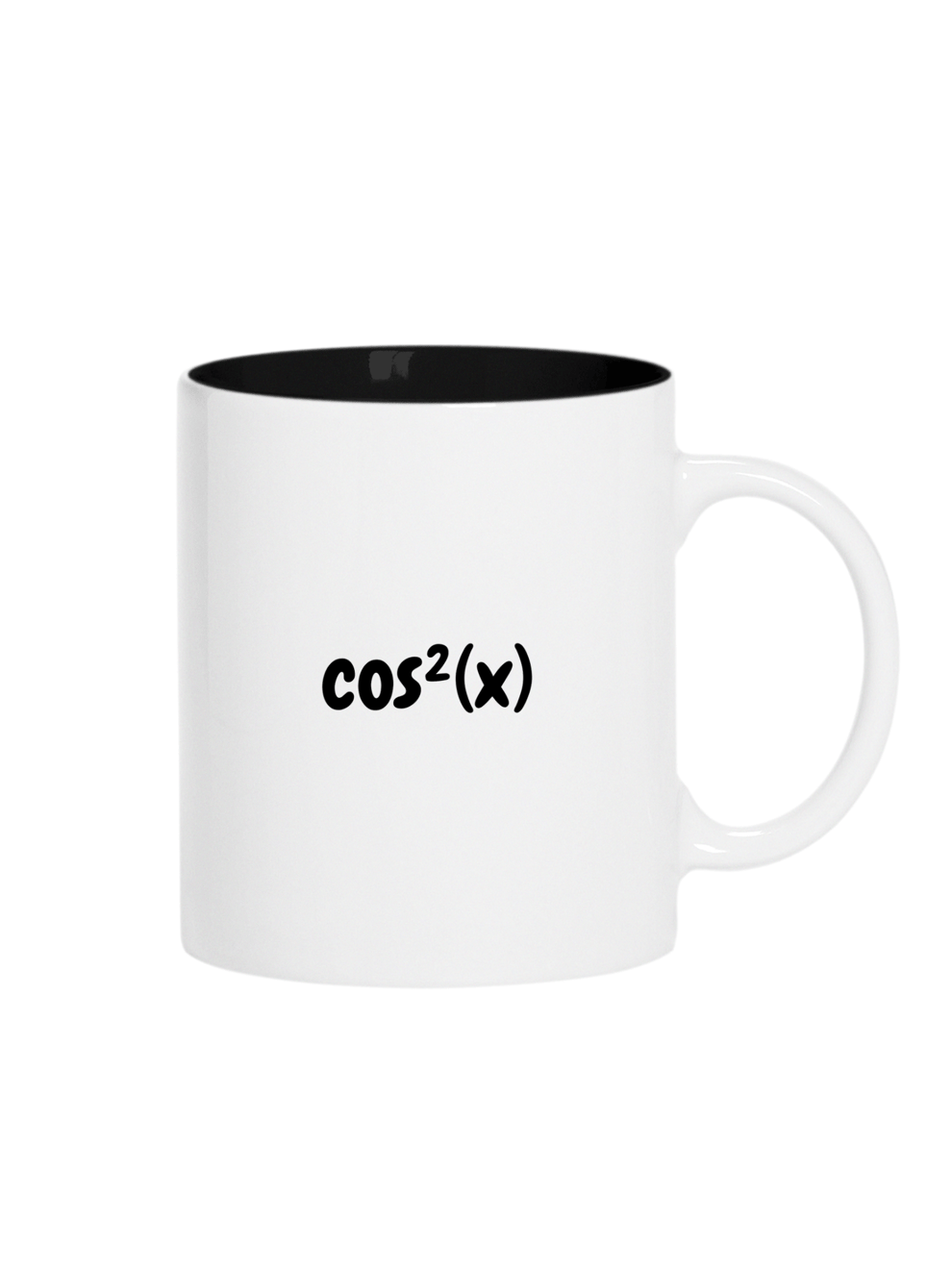 Matematik Giyim Siyah Kupa