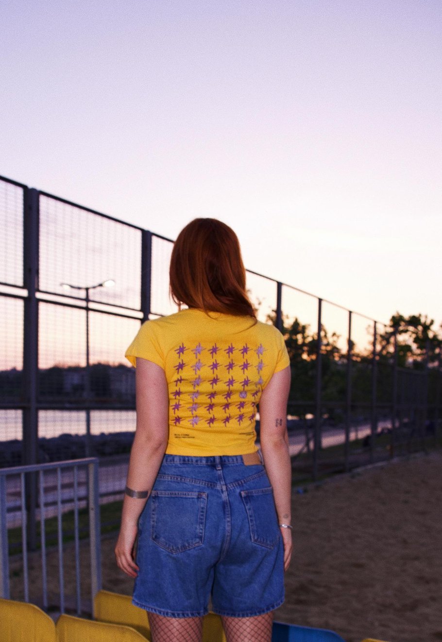 PRIDE COLLECTION AMBER CROP TOP