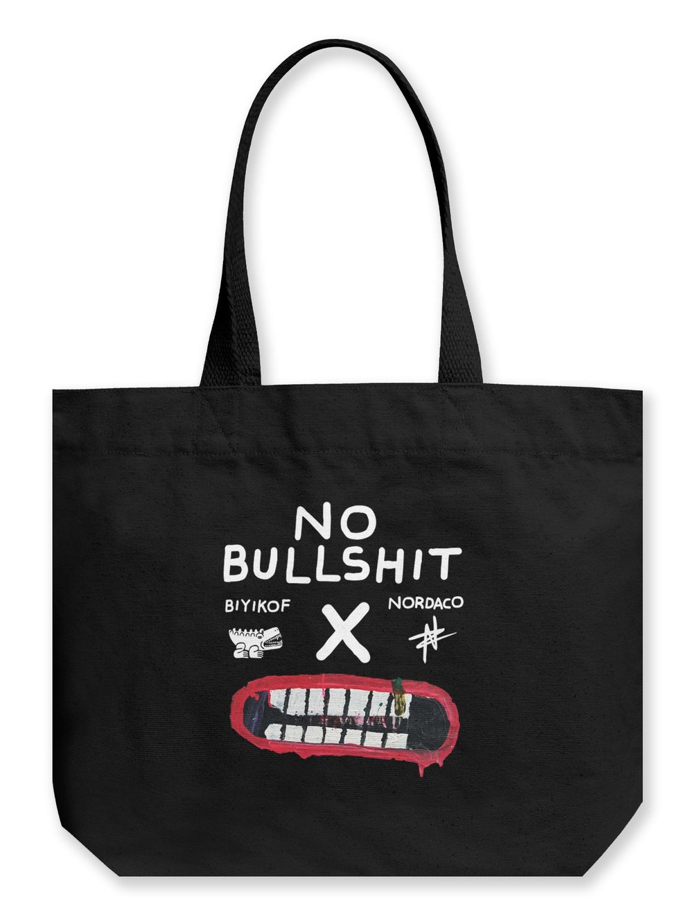 BAD SİYAH CANVAS ÇANTA