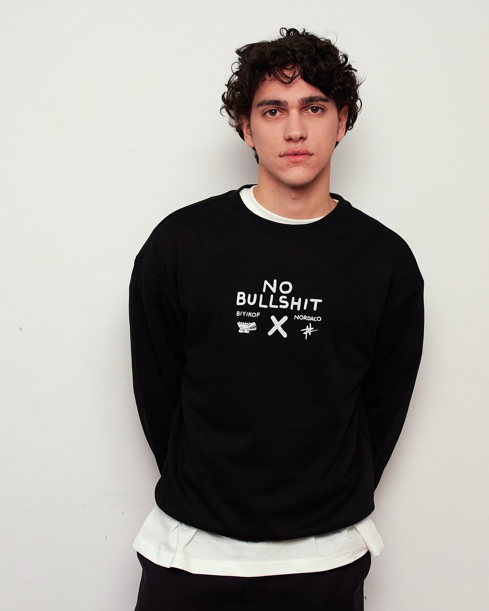 BAD SİYAH SWEATSHIRT