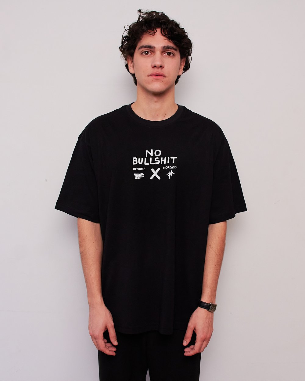 TIGER SİYAH OVERSIZE TSHIRT