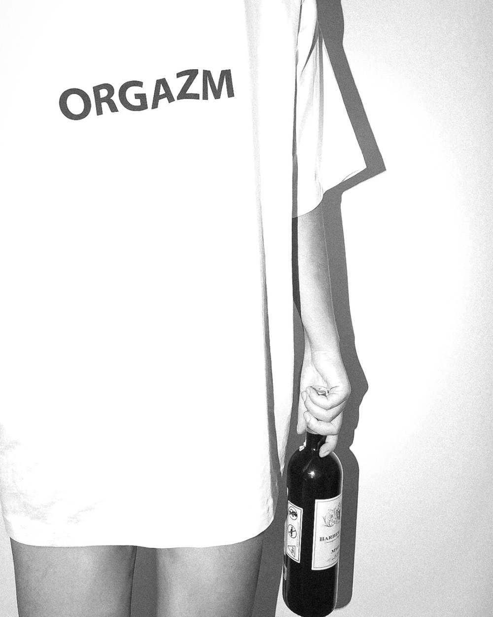Orgazm Merch Oversize TShirt Arka Baskılı I