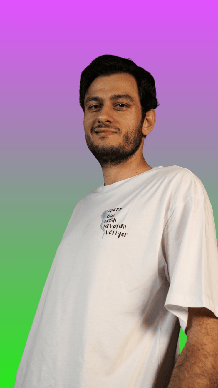 SPERM SAVAŞIYOR Oversize Tişört