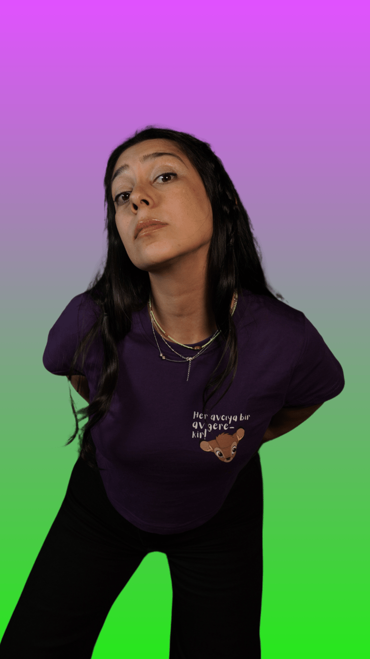 BAMBİ Oversize Tişört