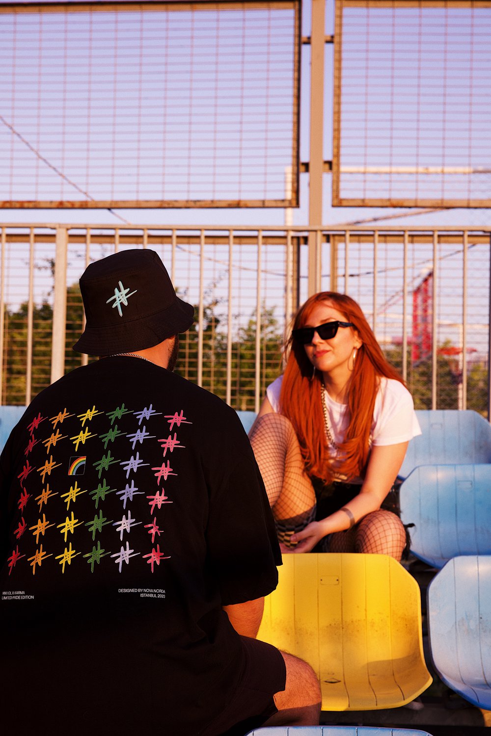 PRIDE COLLECTION YEŞİL BUCKET ŞAPKA