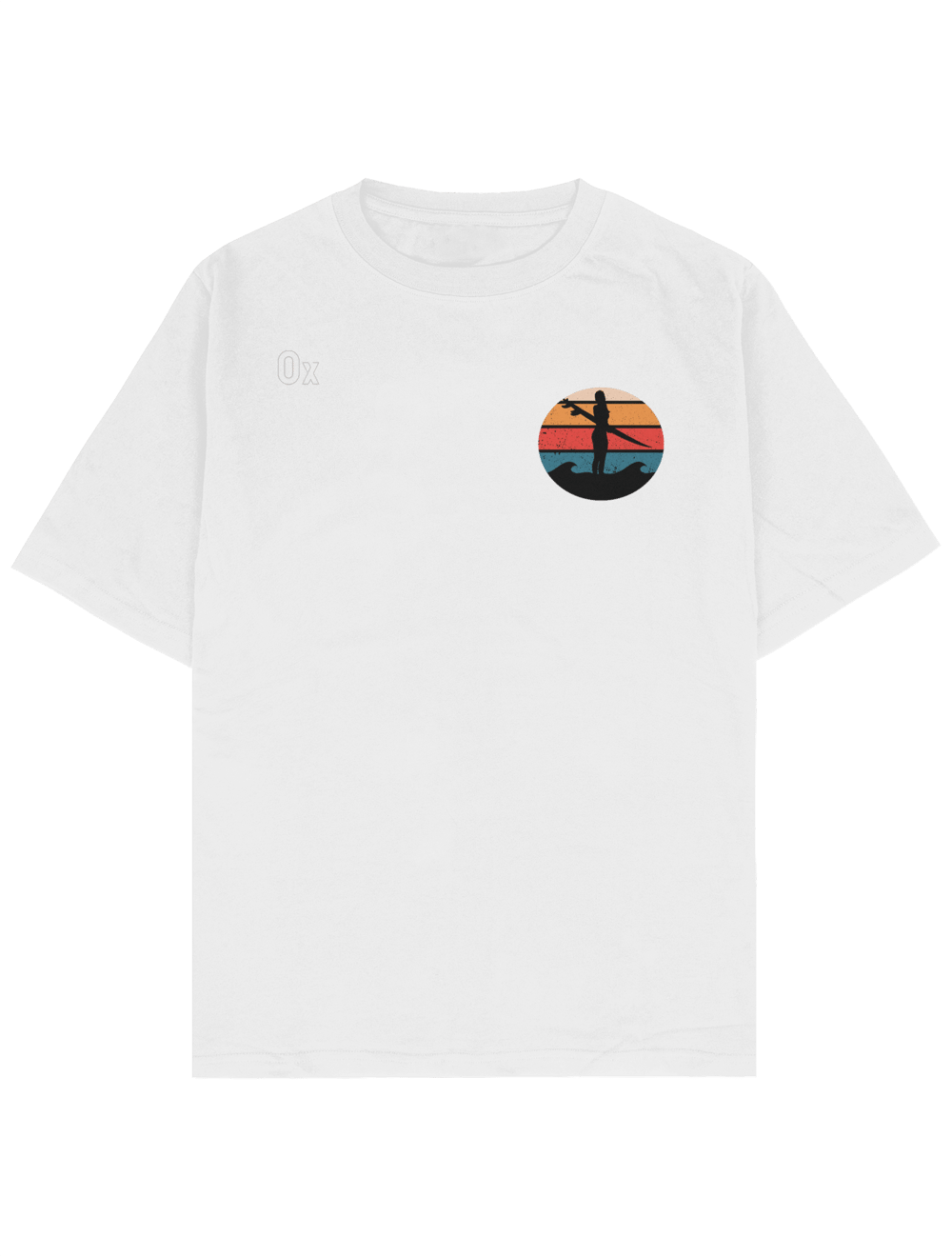 Surf Board Unisex Oversize T-Shirt
