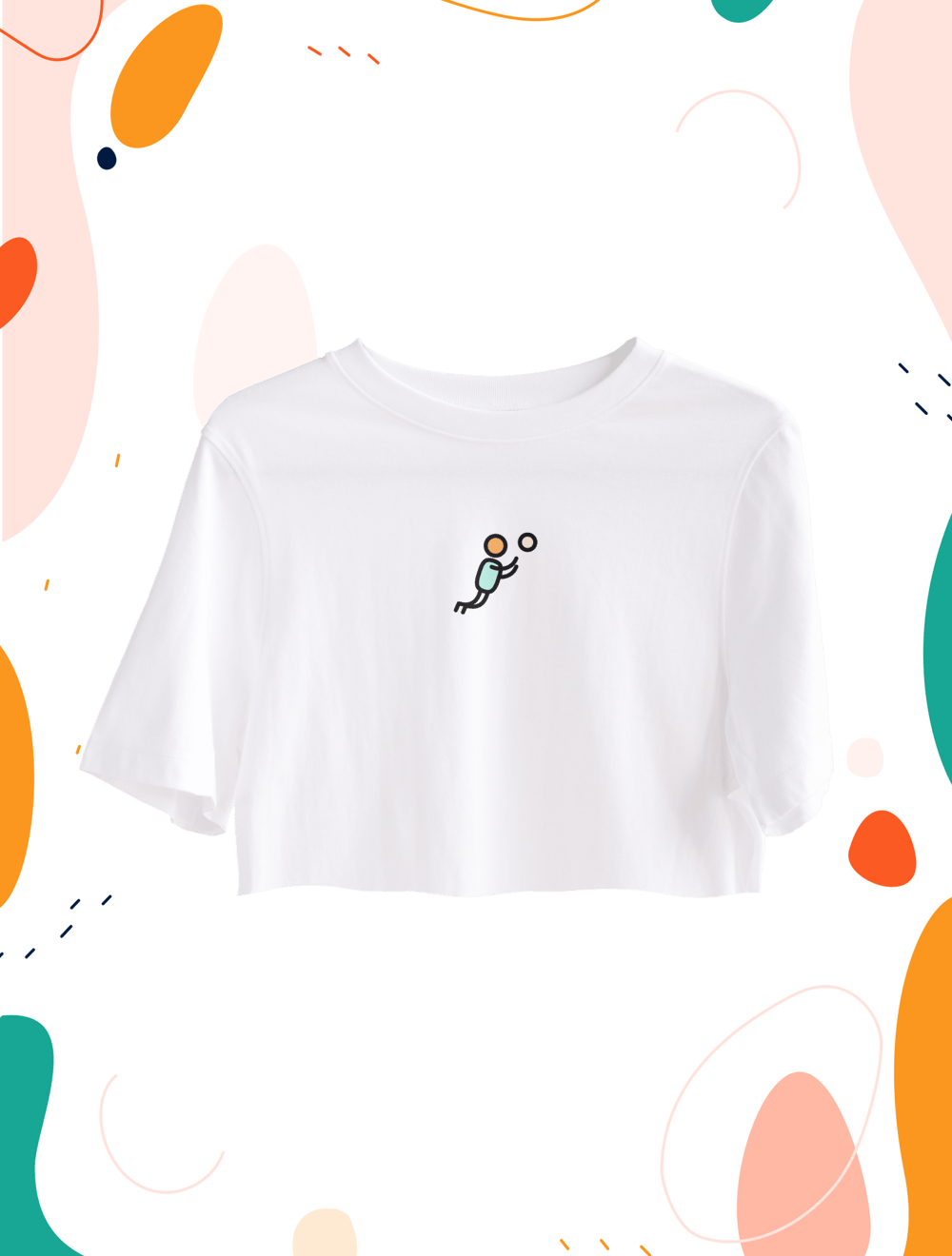 voleybol Crop Top 4481837