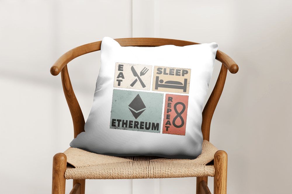 Eat Sleep Repeat Yastık