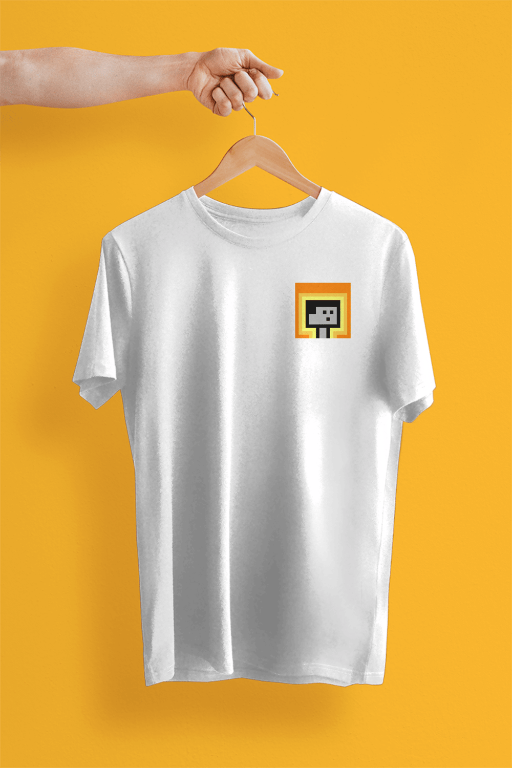 PixelArt T-Shirt Yellow