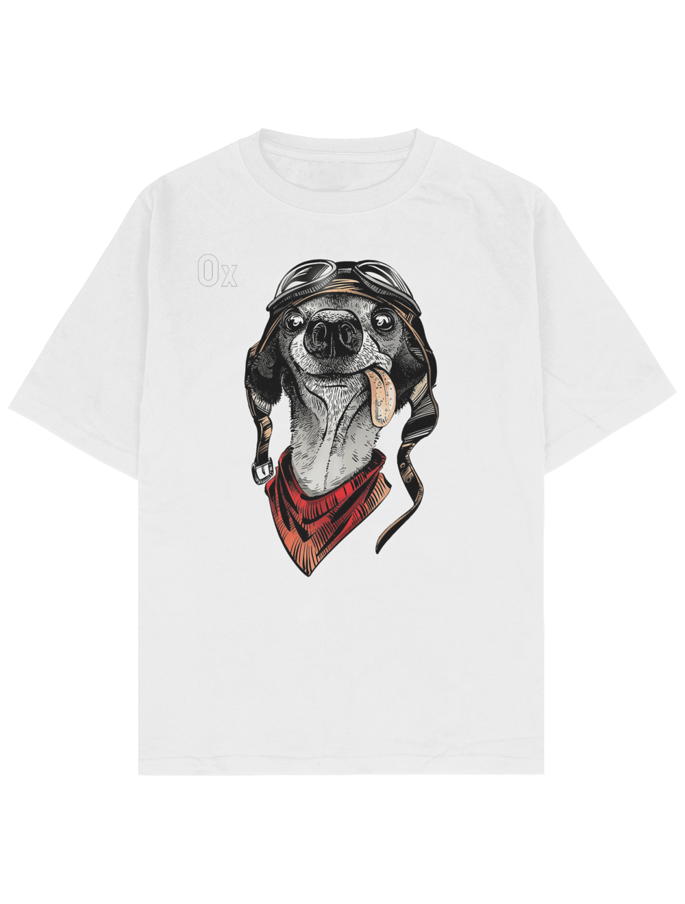 Pilot Dog Unisex Oversize T-Shirt