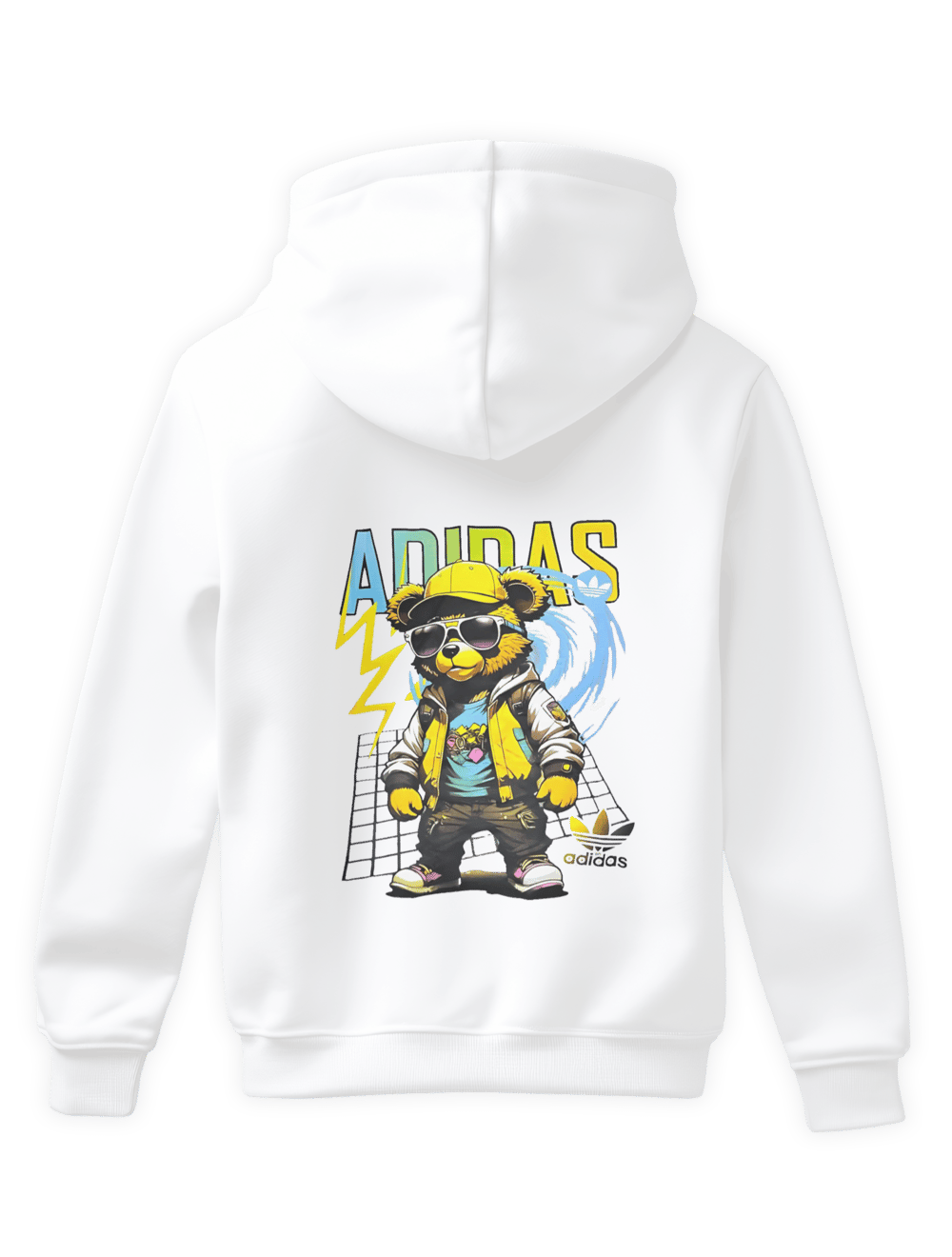 Sportif Ayıcık Black Regular Hoodie 3891627