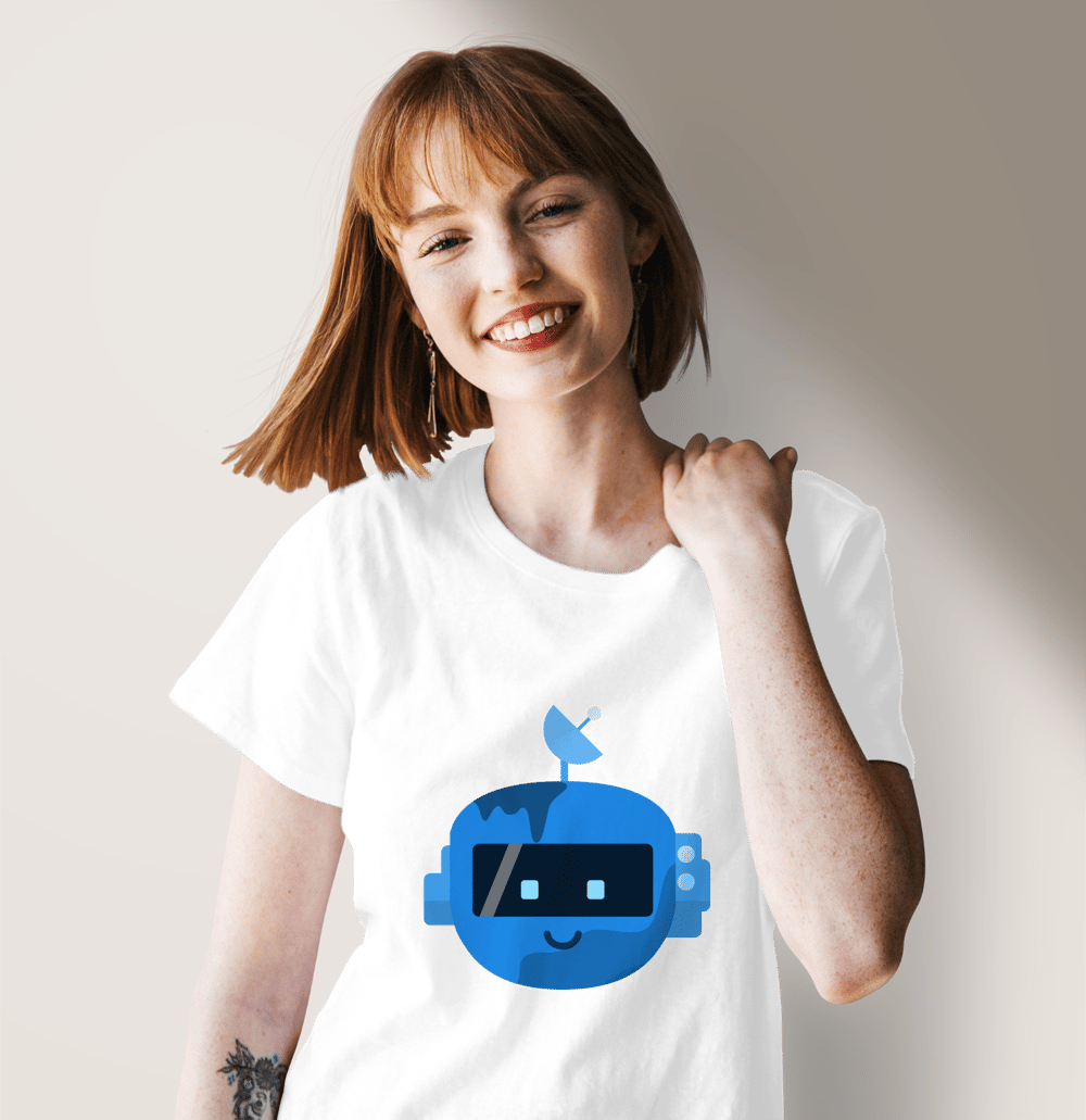 Serinletici TShirt Robot 3