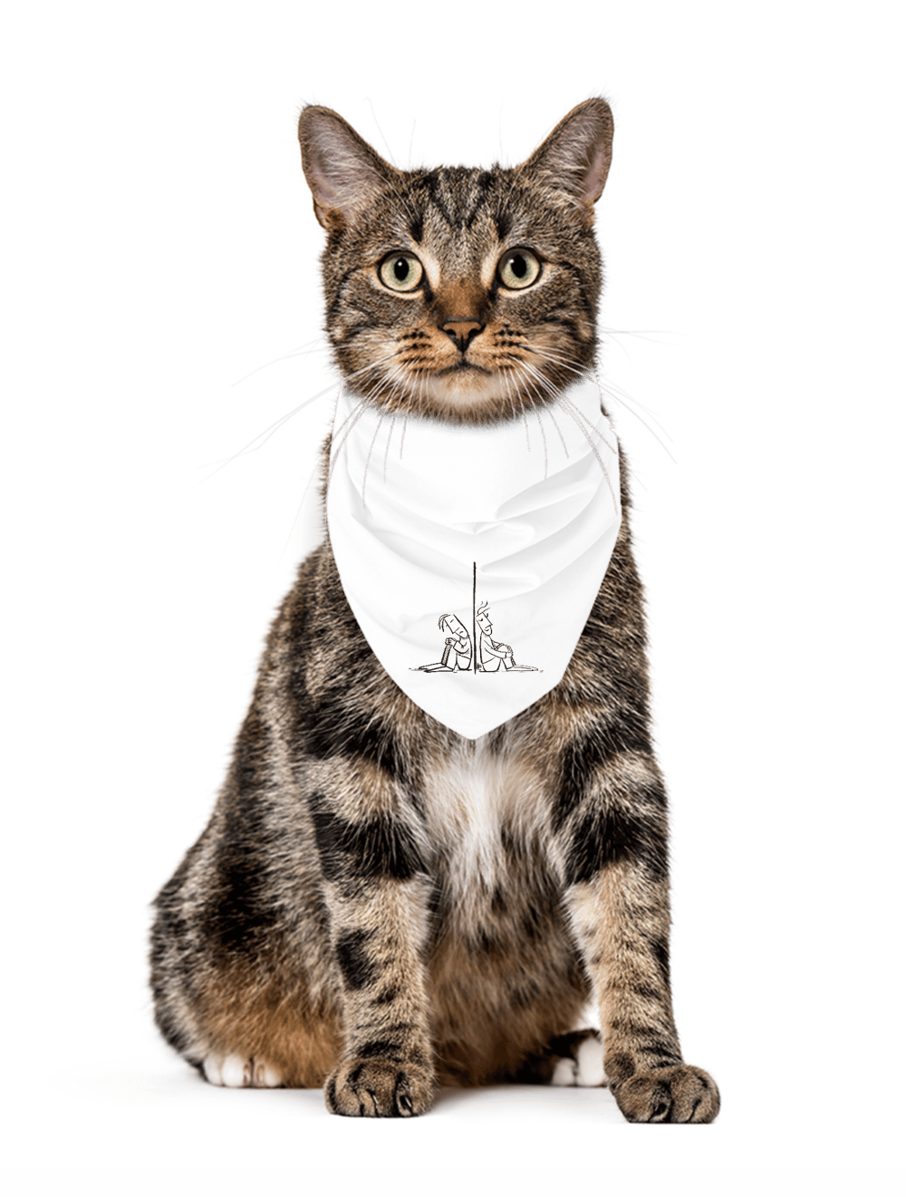 Düşünceler Pet Bandana