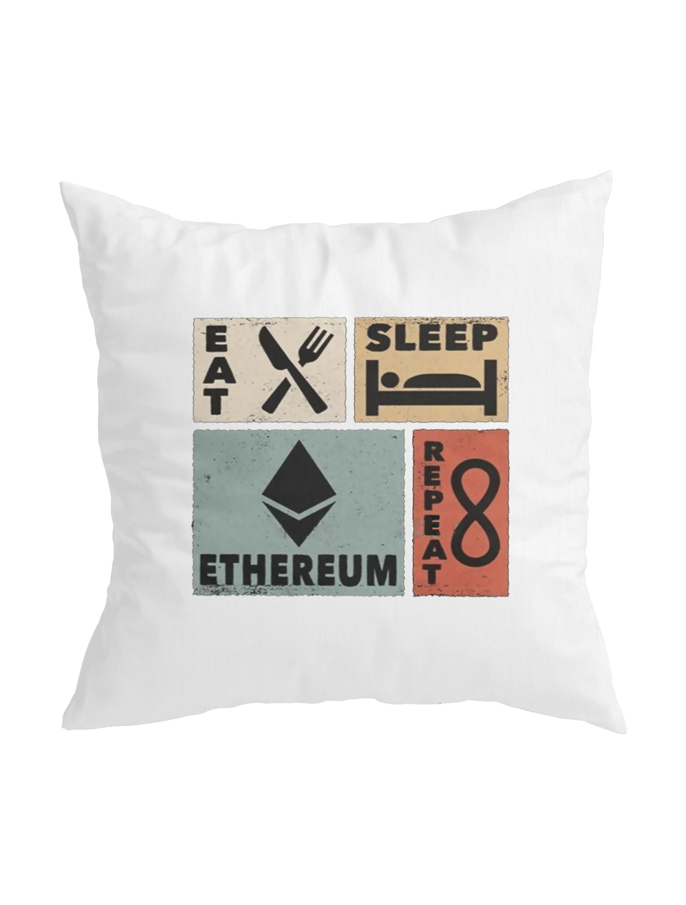 Eat Sleep Repeat Yastık