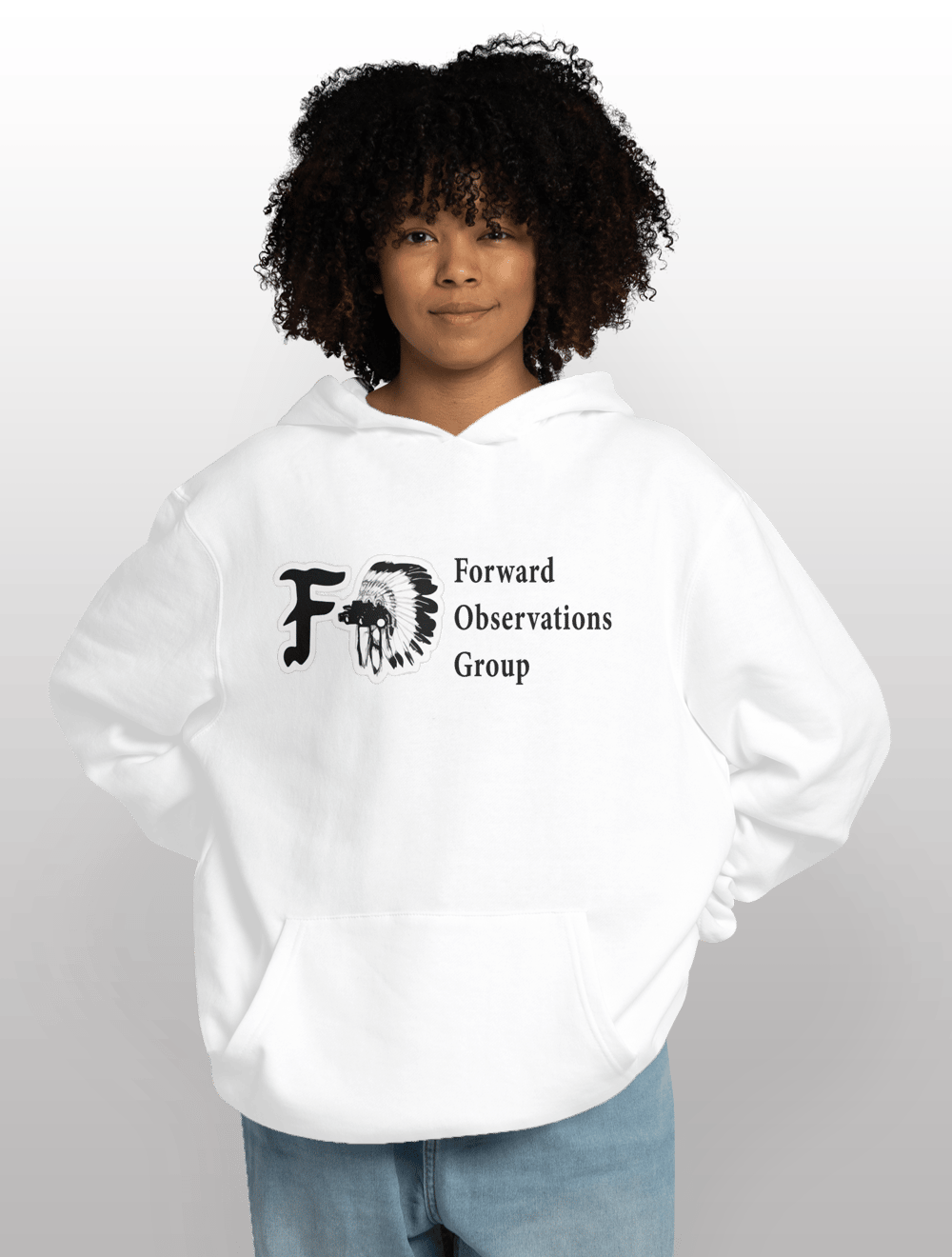 SOF Forward Baskılı Oversize Hoodie