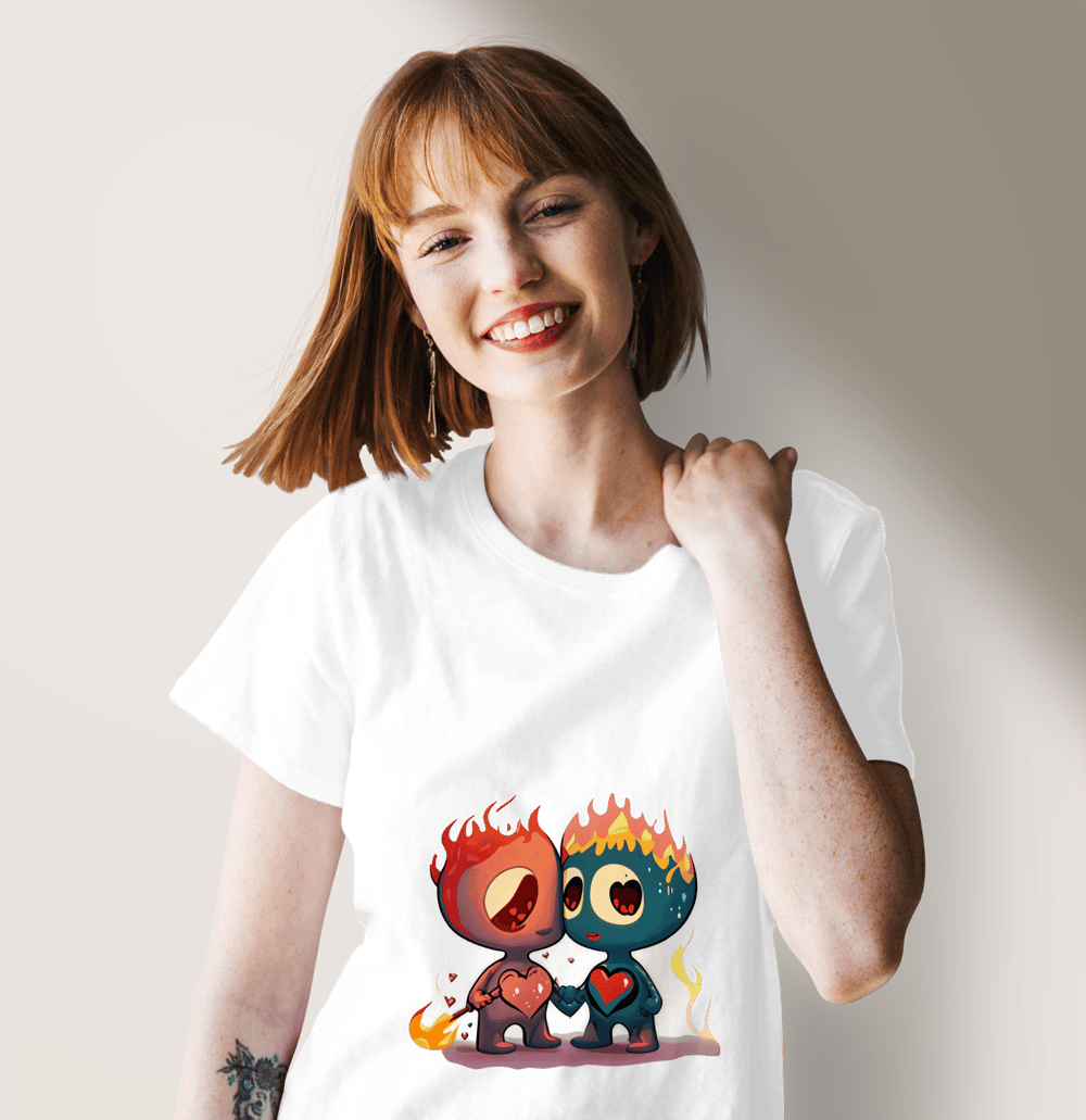 Ateş ve Su TShirt 9531813