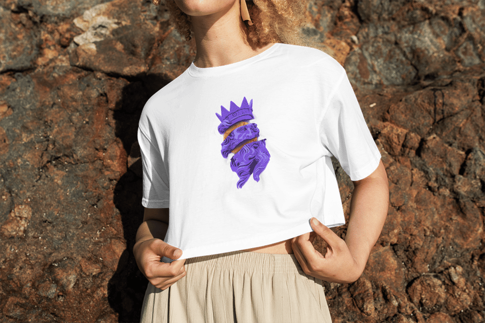 Aklımdaki Neptun astralcomplex Crop Top 1632019