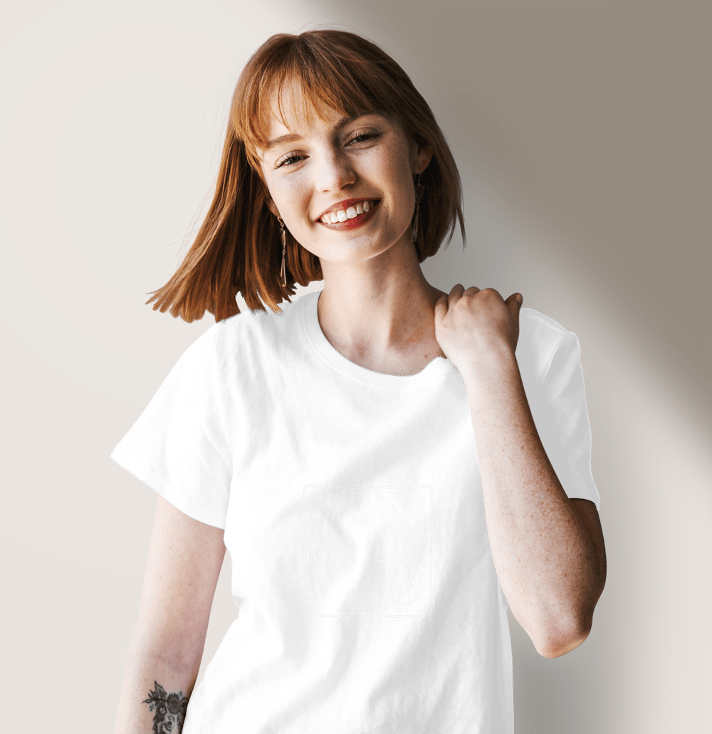 Javascript Baskılı Siyah Yazılımcı T-shirt