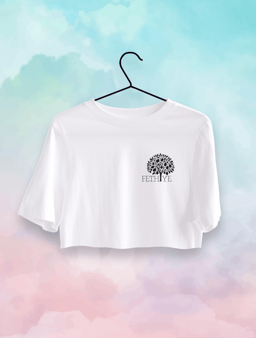 Fethiye Limon Ağacı Crop Top Oversize