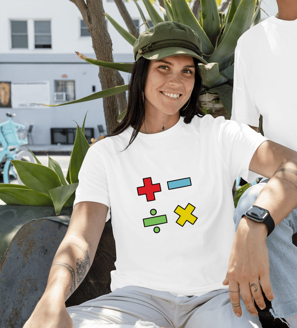 Matematik Giyim TShirt 4 işlem
