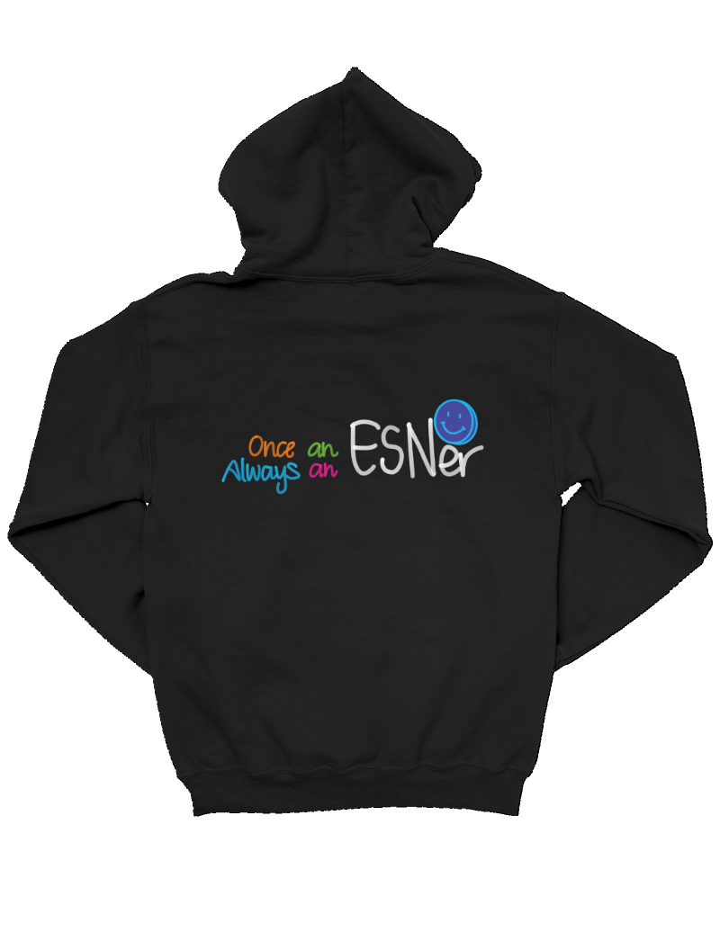 Once an ESNer Always an ESNer Oversize Hoodie