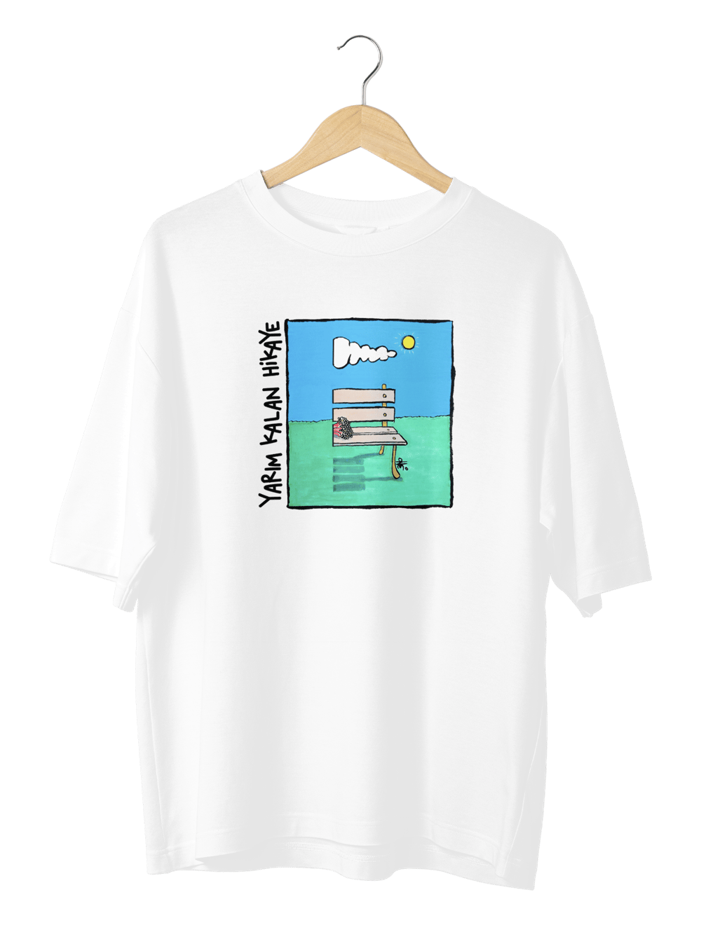 Yarım Kalan Hikaye Oversize TShirt