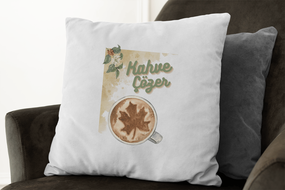 Kahve Çözer Yastık