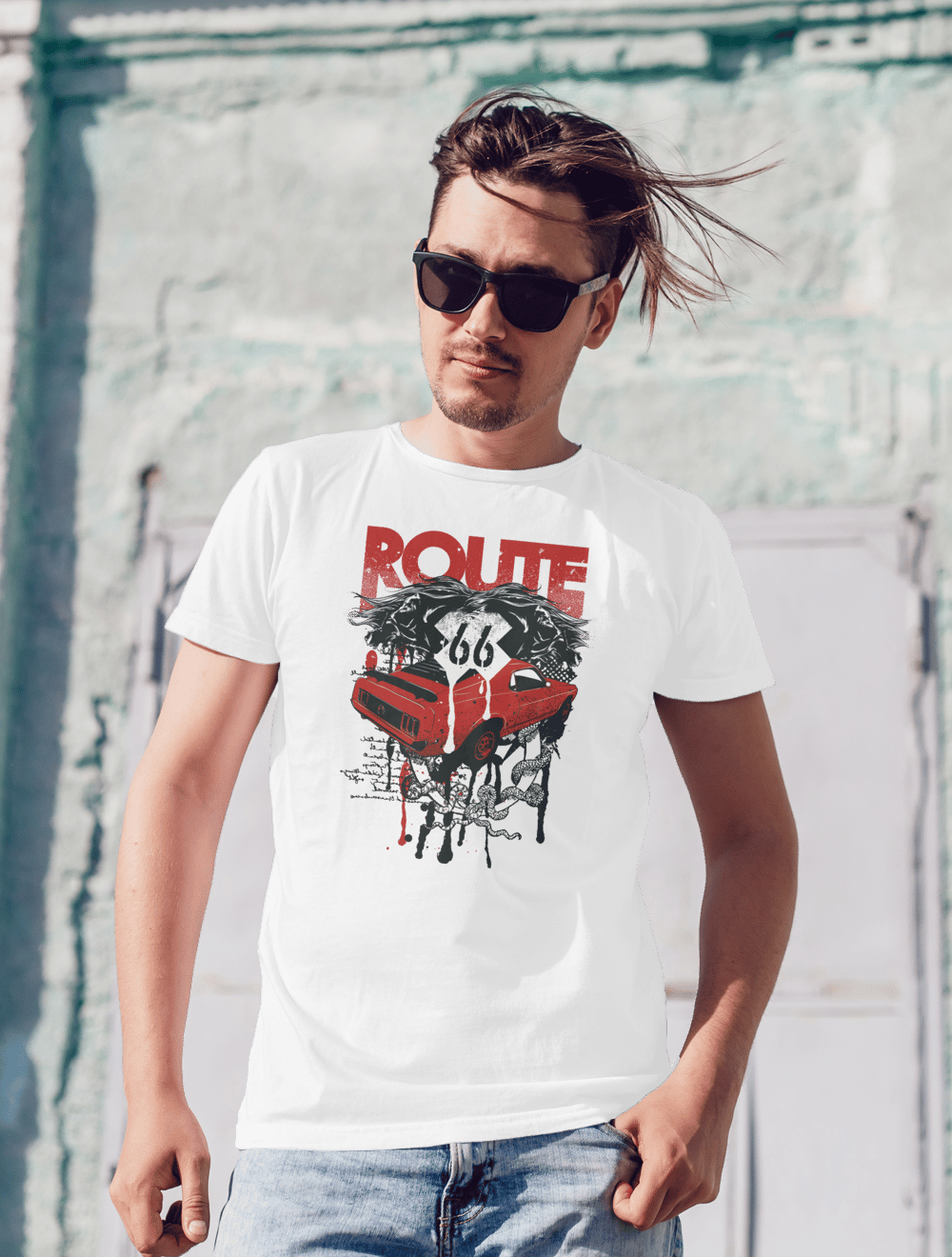 MonaSeraaShop Easy Collection TShirt Ön yüz baskı