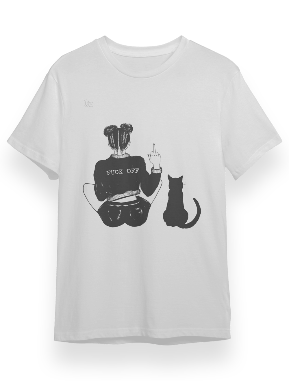Cat & Girl Unisex T-Shirt