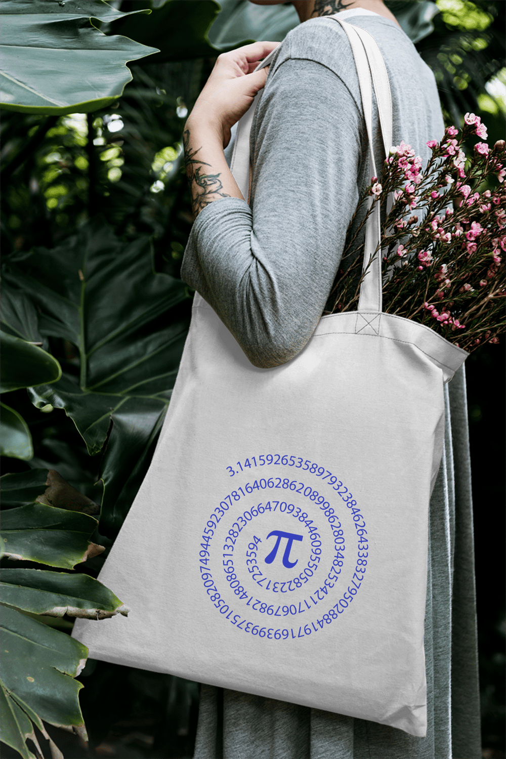 Pi Sayısı Bez Çanta