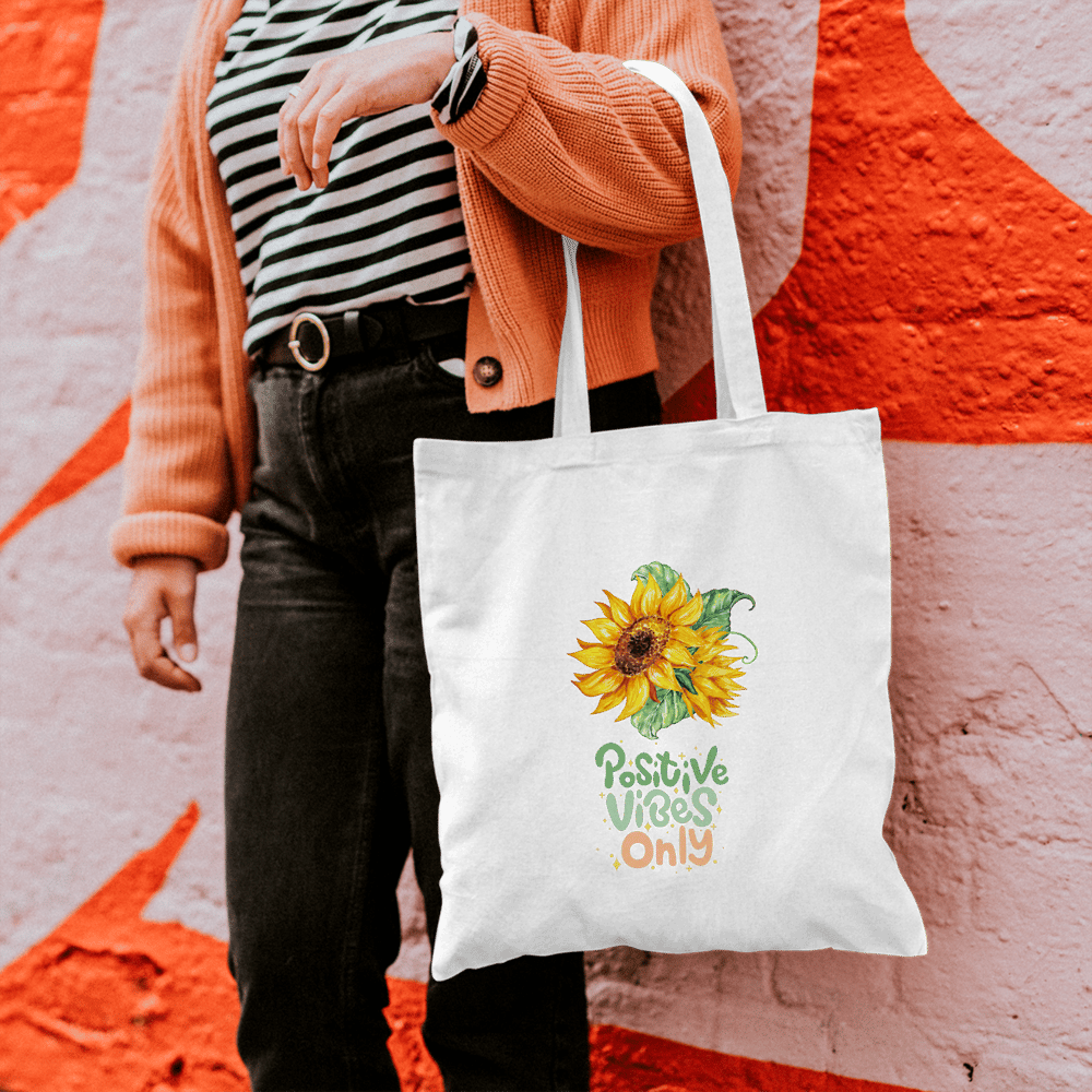 Ayçiçeği Bez Çanta