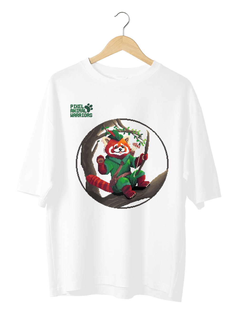 Ranger Red Panda Oversize Tshirt