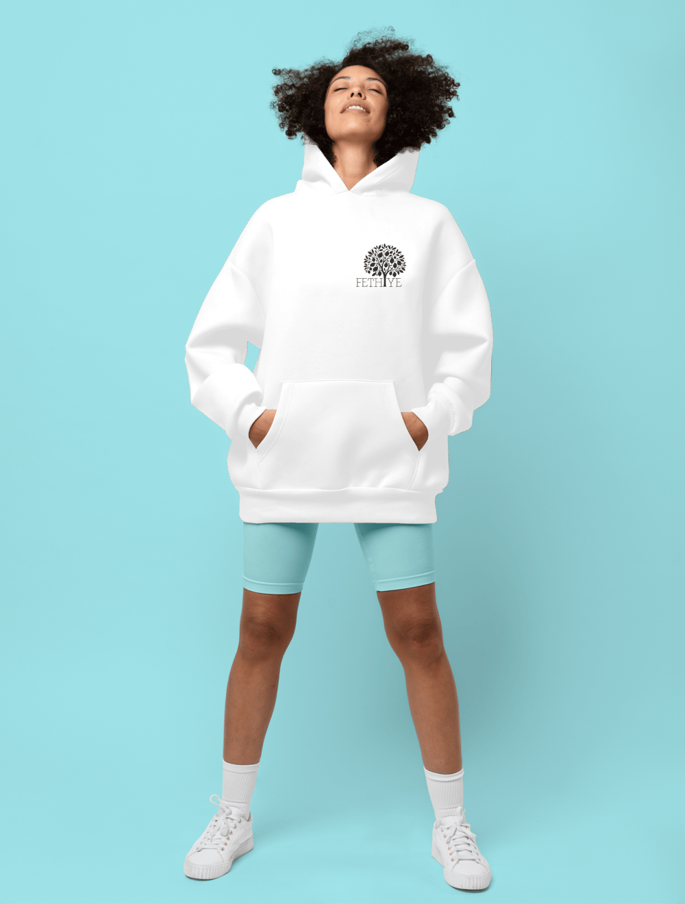 Fethiye Limon Ağacı Oversize Hoodie