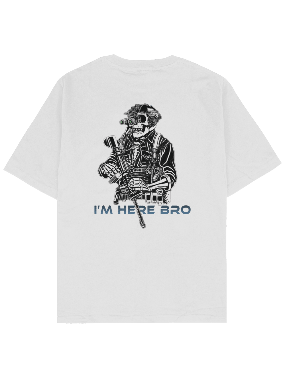 SOF Im here Sırt Baskılı Oversize TShirt