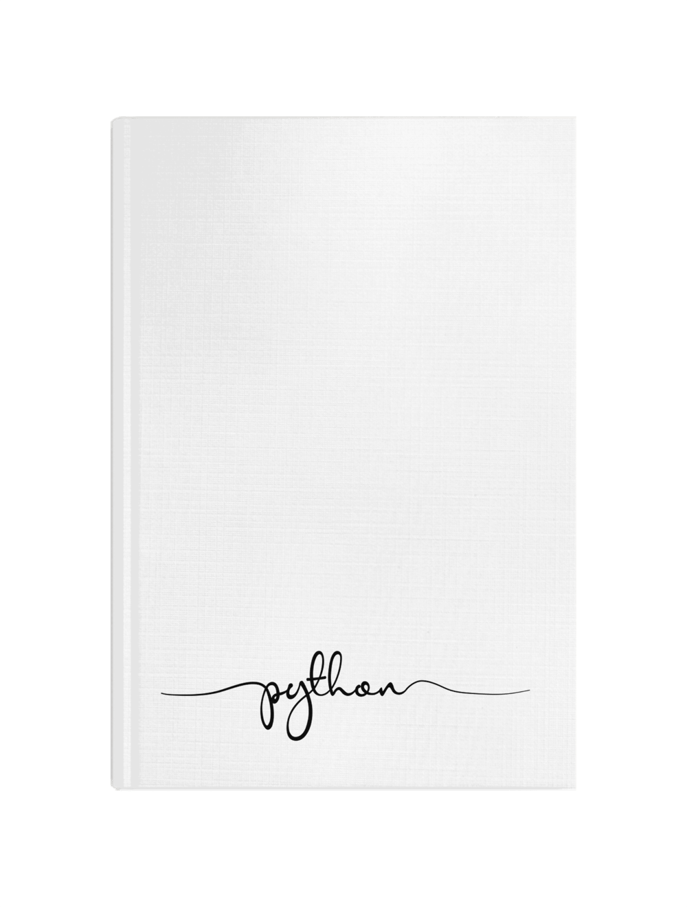 Python Yazılı Canvas Defter