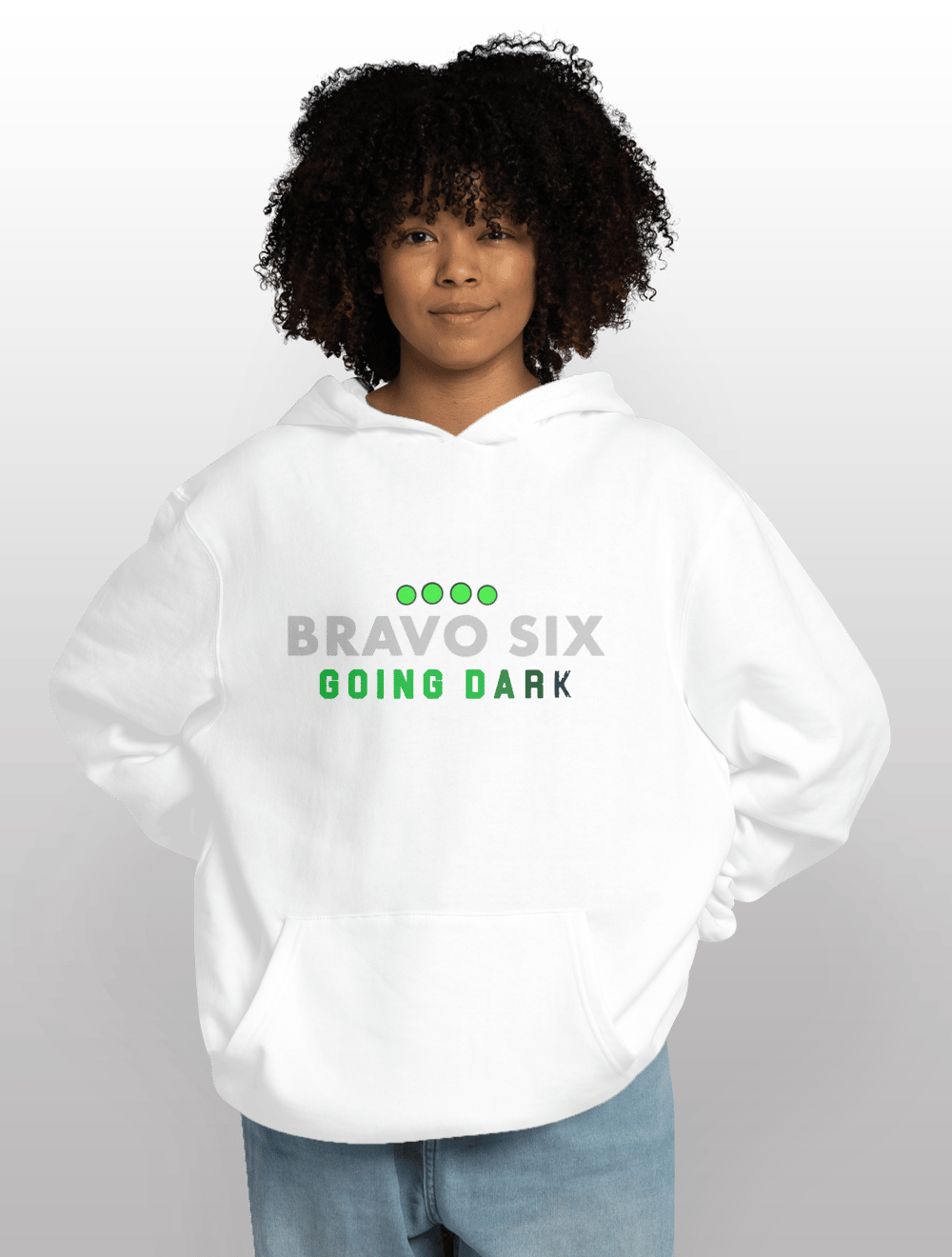 BRAVO SİX GOİNG DARK OVERSİZE HOODİE