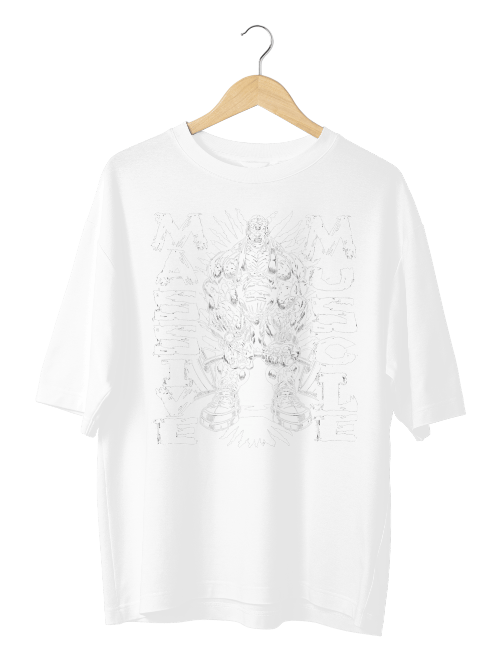 Massive Muscle Oversize T-Shirt