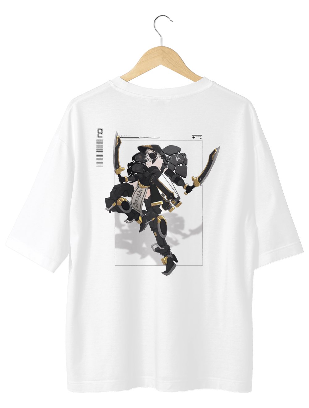 Double Swords Unisex Oversize T-Shirt