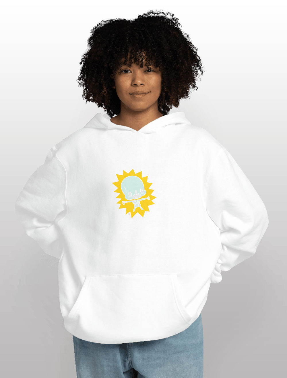 Bunny Skılls HsCc Oversize Hoodie 7482239