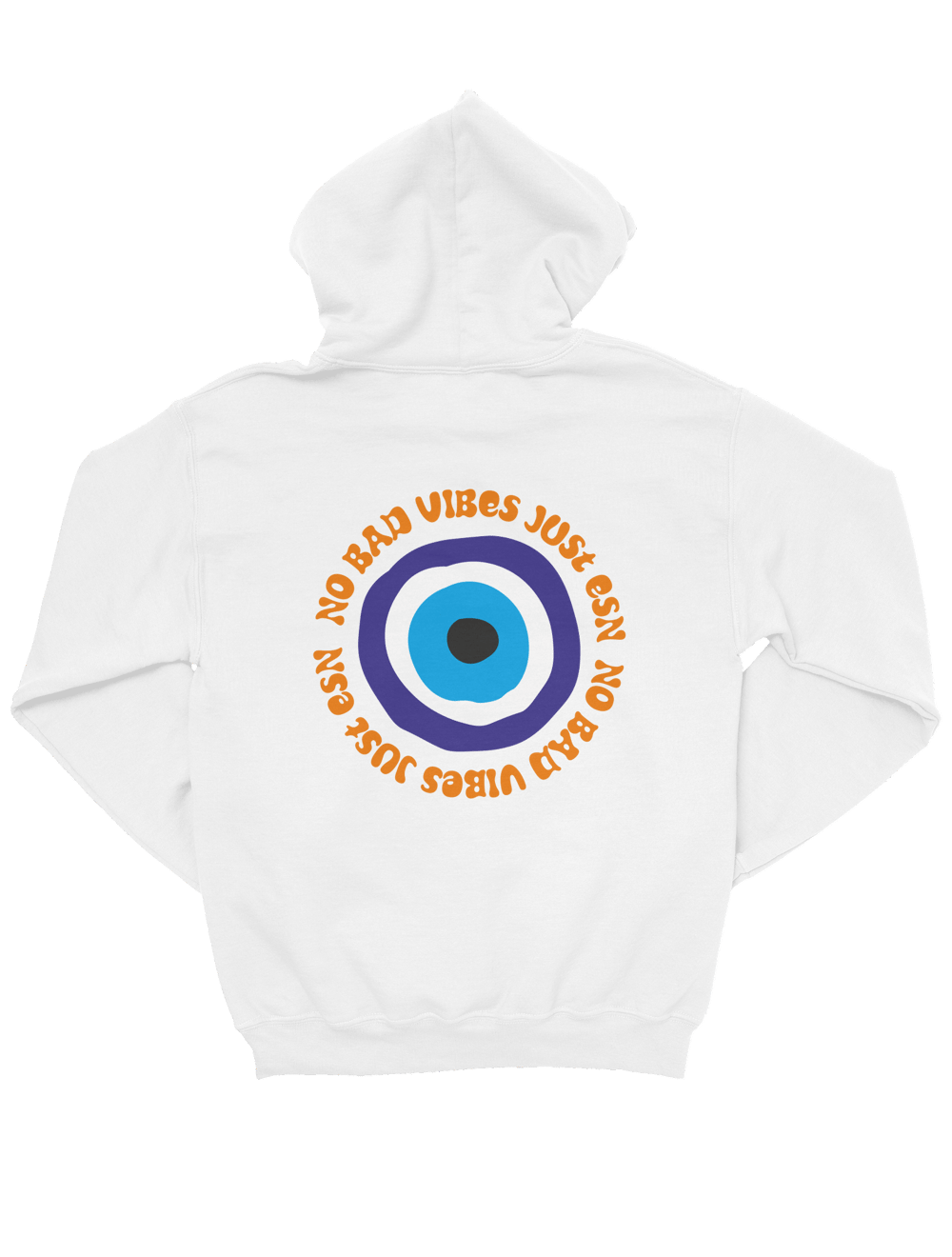 No Bad Vibes Just ESN Oversize Hoodie