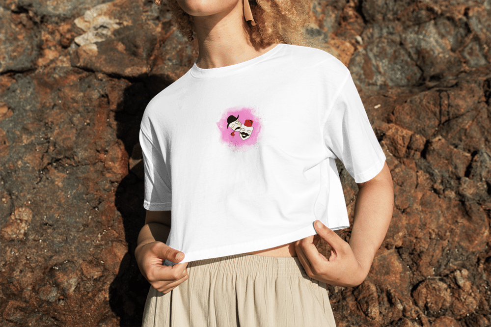 R A V E  Crop Top Oversize 9232106