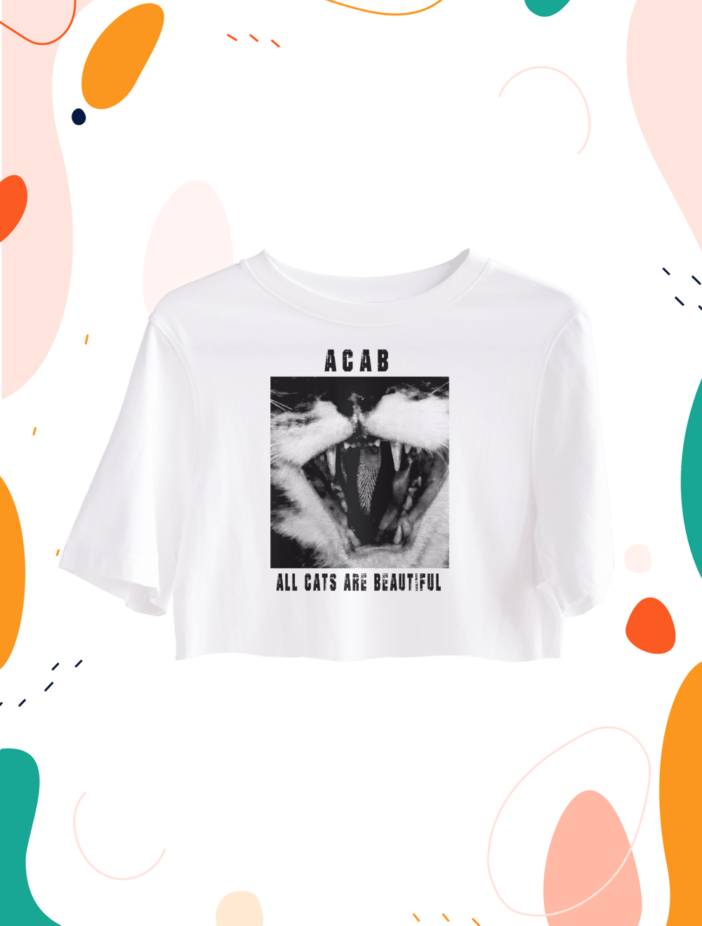 ACAB astralcomplex Crop Top 2322345